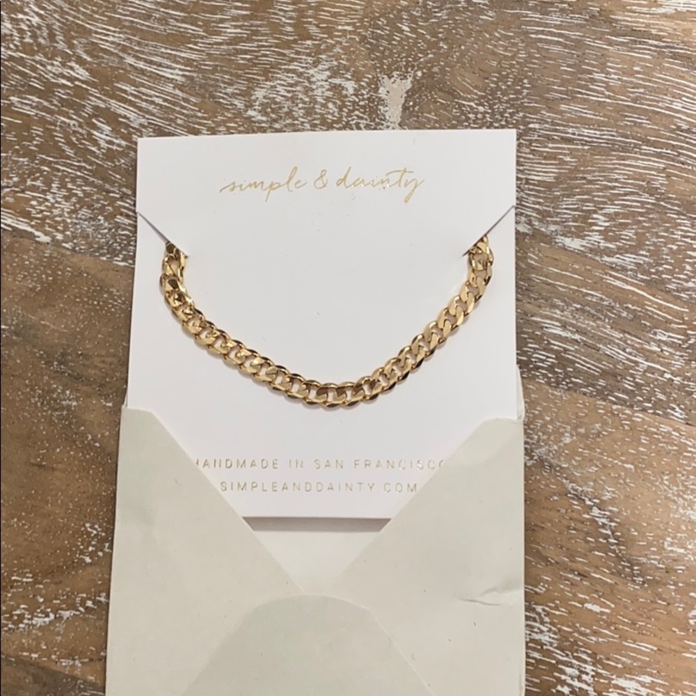 14” Gold Chain necklace